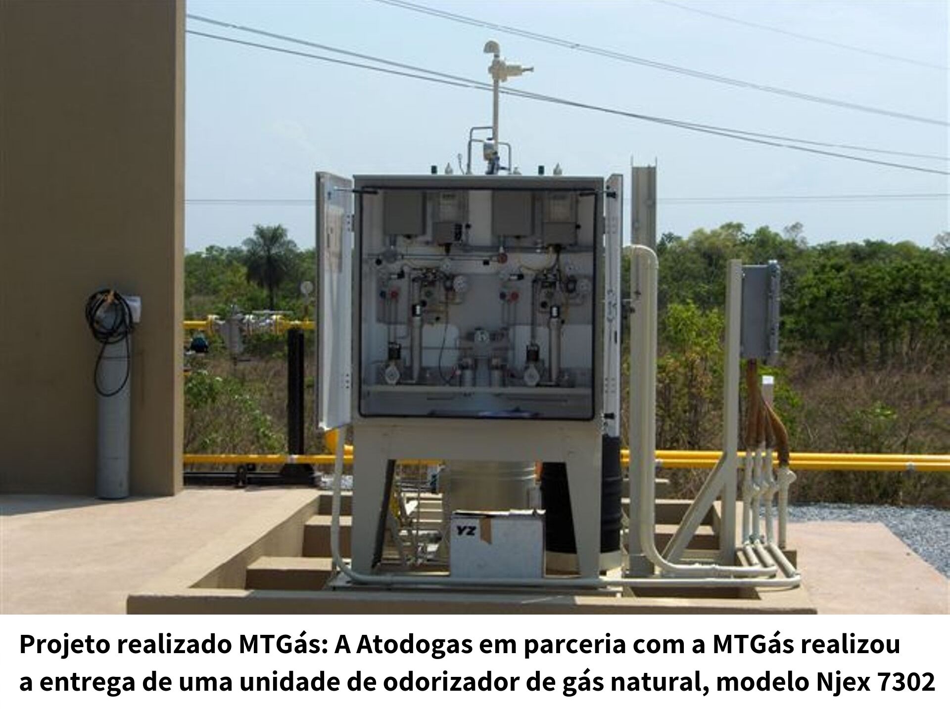 Projeto realizado MTGás